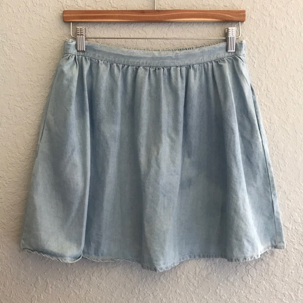 LC Light Denim Skirt